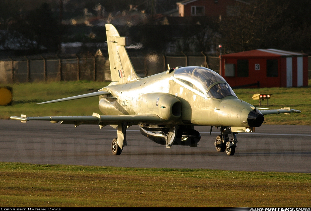 Company Owned - BAe Systems BAE Systems Hawk T.2 ZK011 at Warton (EGNO), UK