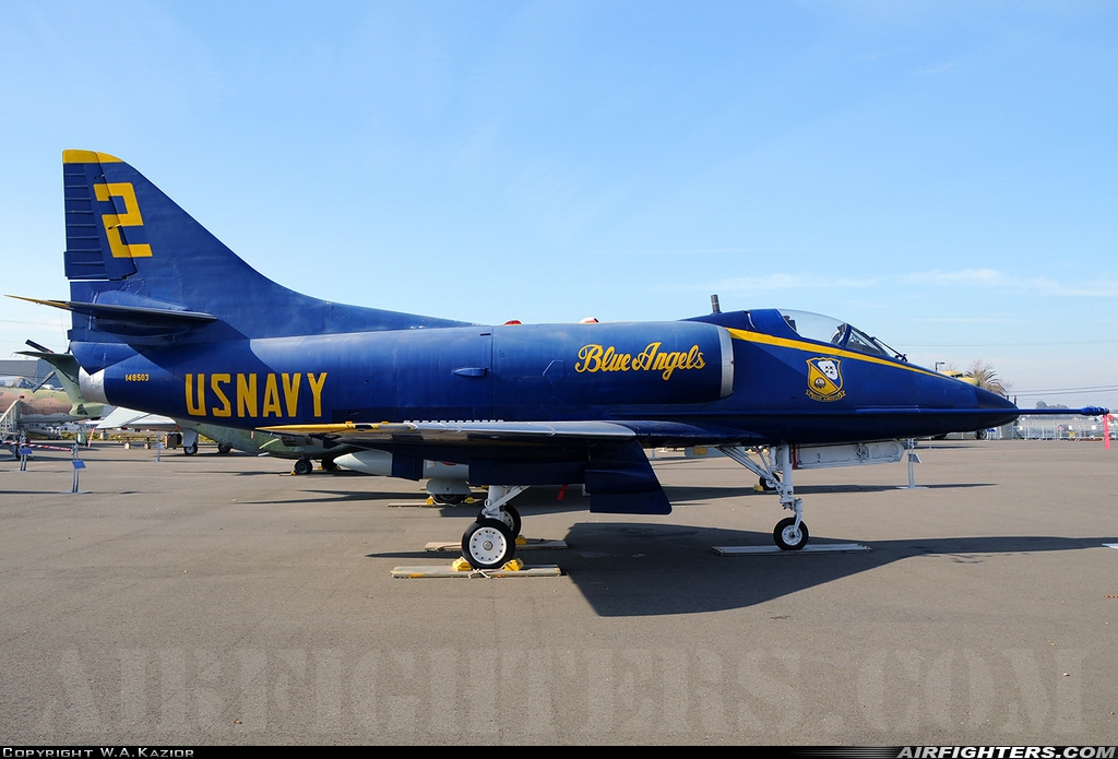 USA - Navy Douglas A-4C Skyhawk 148503 at Sacramento - McClellan Airfield (AFB) (MCC / KMCC), USA