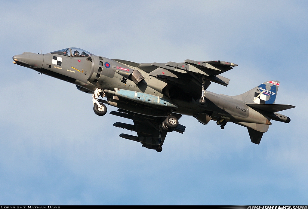 Company Owned - BAe Systems British Aerospace Harrier GR.9 ZD320 at Warton (EGNO), UK