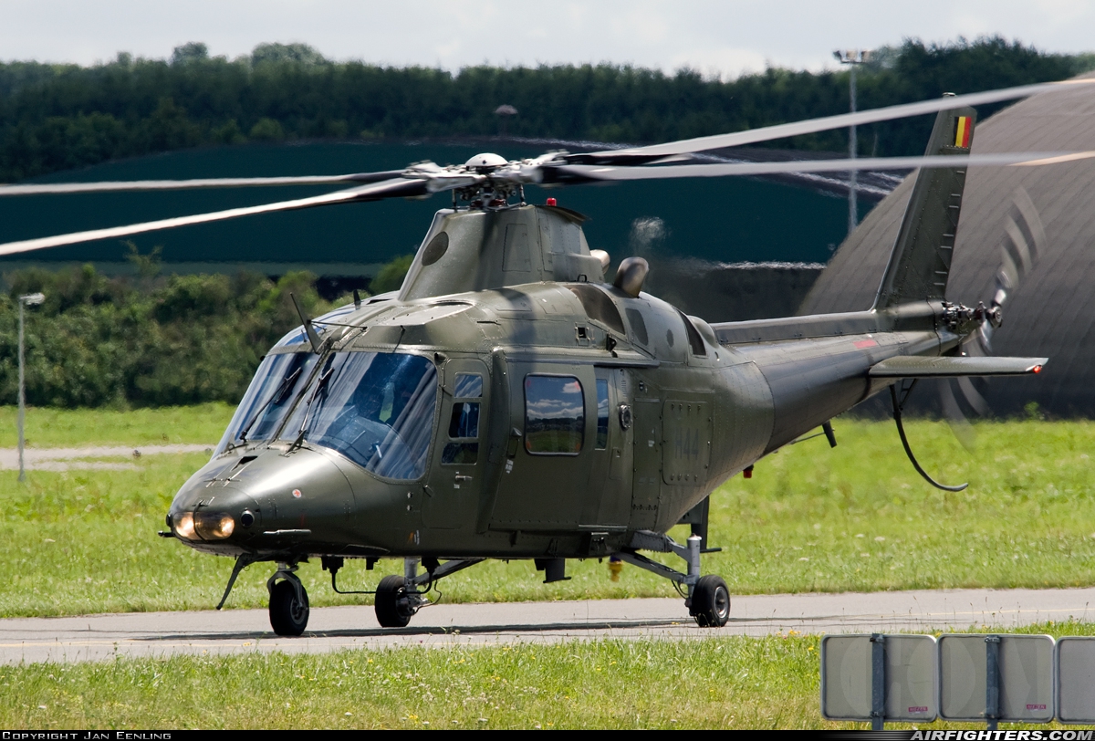 Belgium - Army Agusta A-109HO (A-109BA) H44 at Florennes (EBFS), Belgium