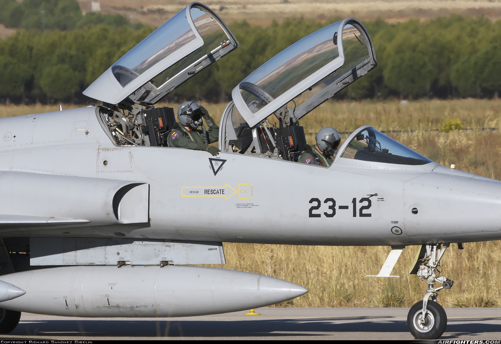 Spain - Air Force Northrop SF-5B Freedom Fighter AE.9-022 at Madrid - Torrejon (TOJ / LETO), Spain
