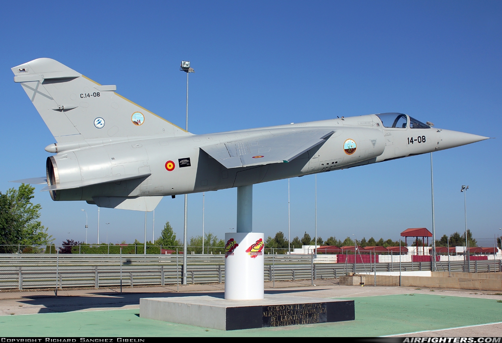 Spain - Air Force Dassault Mirage F1M C.14-08 at Off-Airport - Albacete, Spain