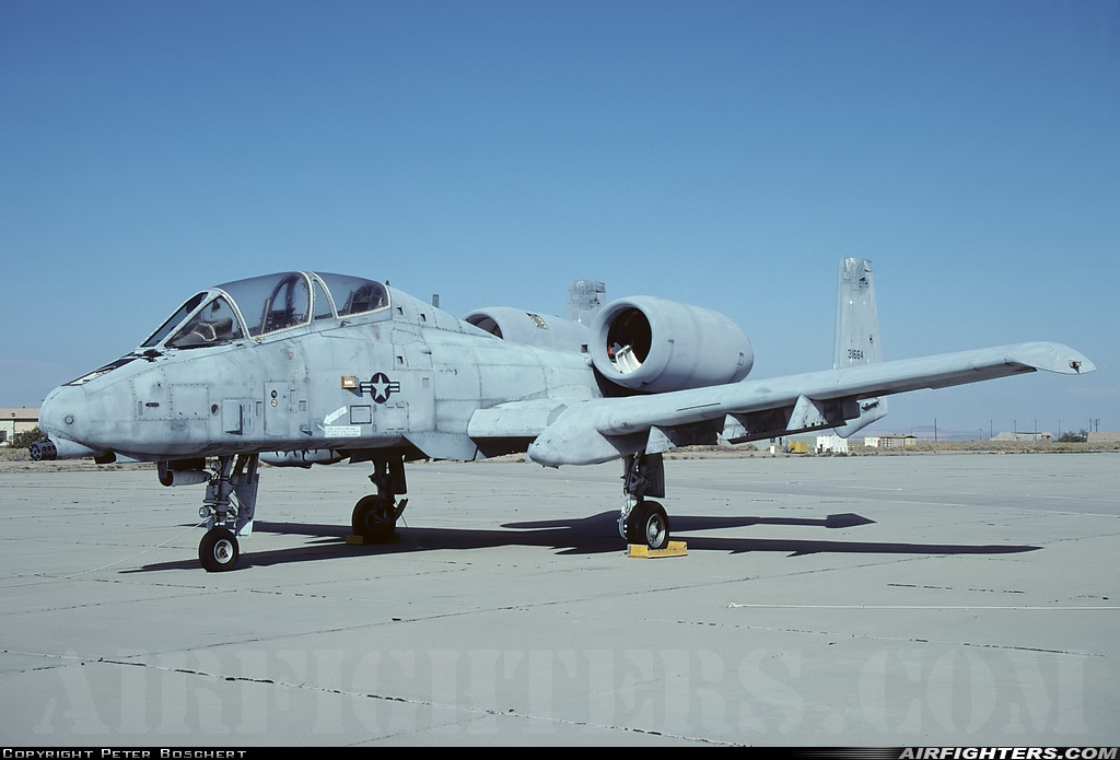 USA - Air Force Fairchild YA-10B Thunderbolt II 73-1664 at Edwards - AFB (EDW / KEDW), USA