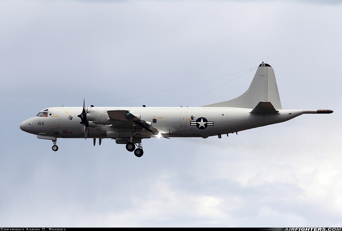 USA - Navy Lockheed P-3C Orion 161414 at Moses Lake - Grant County Int. (Larson AFB) (MWH / LRN), USA