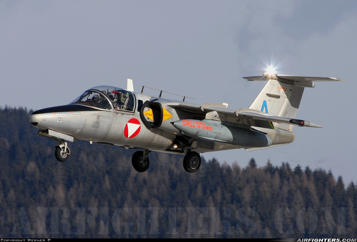 Austria - Air Force Saab 105Oe 1131 at Zeltweg (LOXZ), Austria