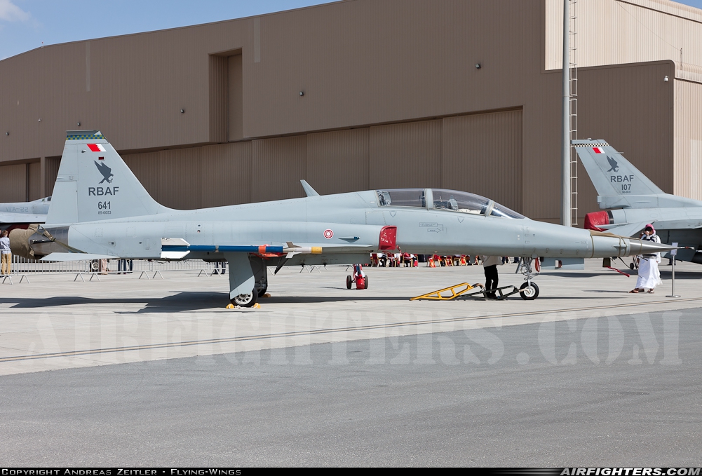 Bahrain - Air Force Northrop F-5F Tiger II 641 at Sakhir Air Base (OBKH), Bahrain