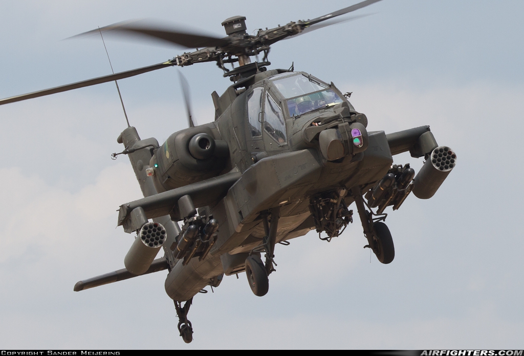 Netherlands - Air Force Boeing AH-64DN Apache Longbow Q-23 at Off-Airport - Oirschotse Heide (GLV5), Netherlands