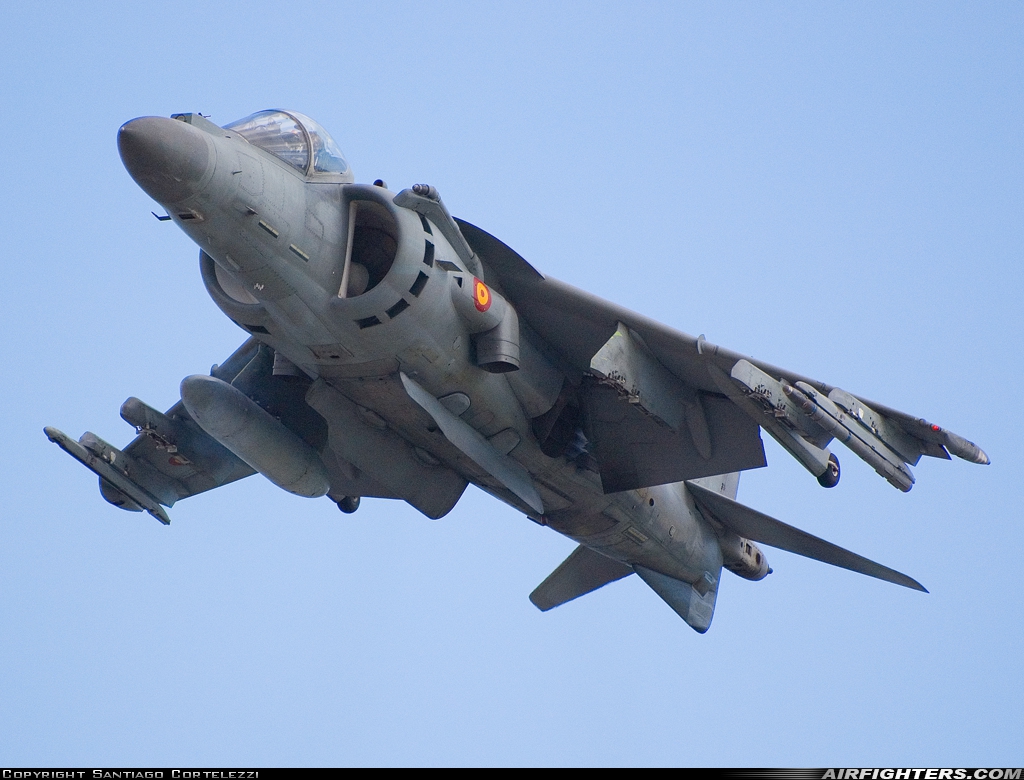 Spain - Navy McDonnell Douglas EAV-8B+ Harrier II VA1B-27 at Valencia (- Manises) (VLC / LEVC), Spain