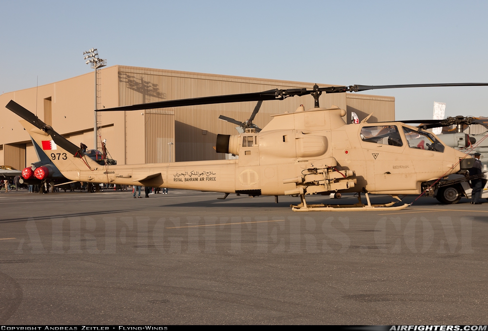 Bahrain - Air Force Bell AH-1F Cobra (209) 973 at Sakhir Air Base (OBKH), Bahrain