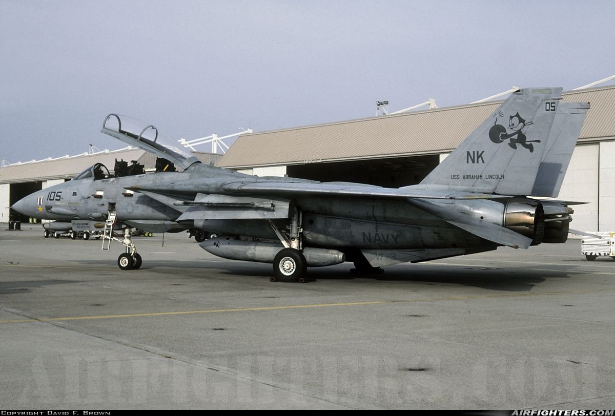 USA - Navy Grumman F-14D(R) Tomcat 159610 at Virginia Beach - Oceana NAS / Apollo Soucek Field (NTU / KNTU), USA