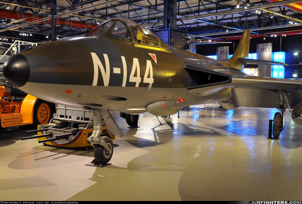 Netherlands - Air Force Hawker Hunter F4 N-144 at Off-Airport - Kamp Zeist, Netherlands