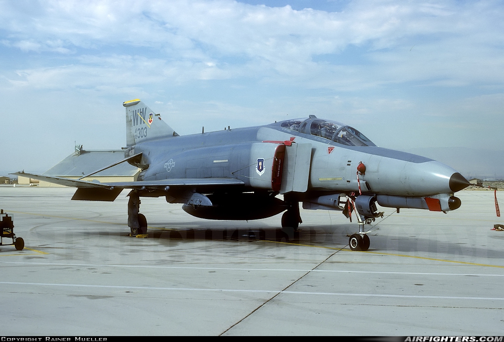 USA - Air Force McDonnell Douglas F-4G Phantom II 69-0303 at Victorville - Southern California Logistics (Int.) (George AFB) (VCV), USA