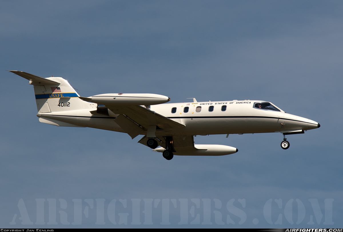 USA - Air Force Learjet C-21A 84-0112 at Ramstein (- Landstuhl) (RMS / ETAR), Germany