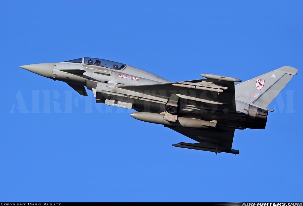 UK - Air Force Eurofighter Typhoon T1 ZJ813 at Coningsby (EGXC), UK
