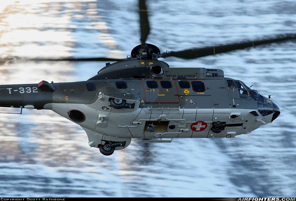 Switzerland - Air Force Aerospatiale AS-532UL Cougar T-332 at Off-Airport - Axalp, Switzerland
