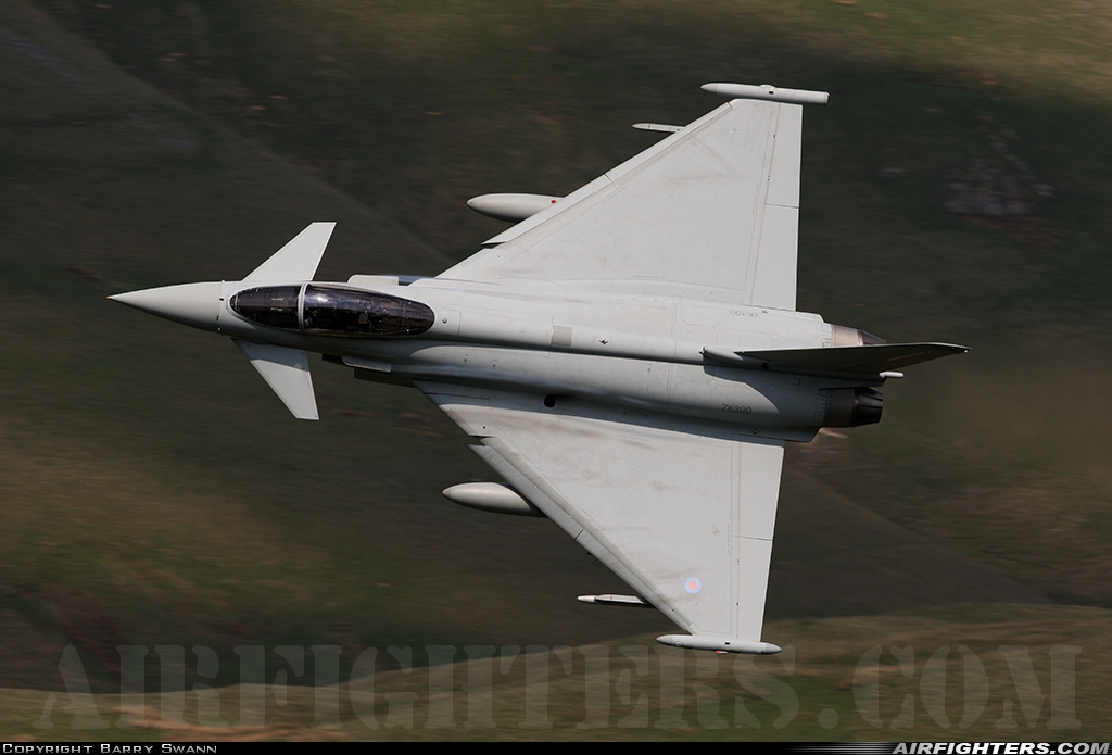 UK - Air Force Eurofighter Typhoon FGR4 ZK300 at Off-Airport - Cumbria, UK