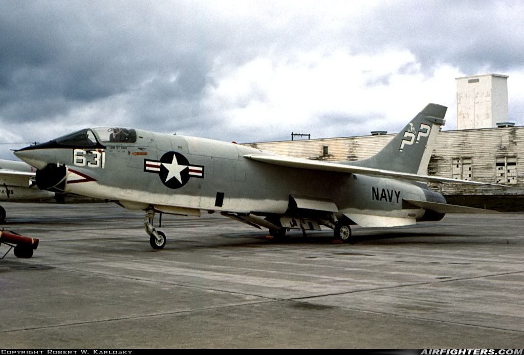 USA - Navy Vought RF-8G Crusader 146856 at Spokane - Fairchild AFB (KSKA), USA