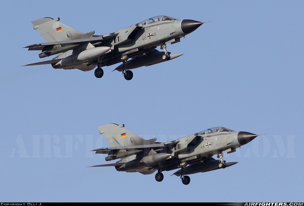 Germany - Air Force Panavia Tornado IDS 46+18 at Norvenich (ETNN), Germany