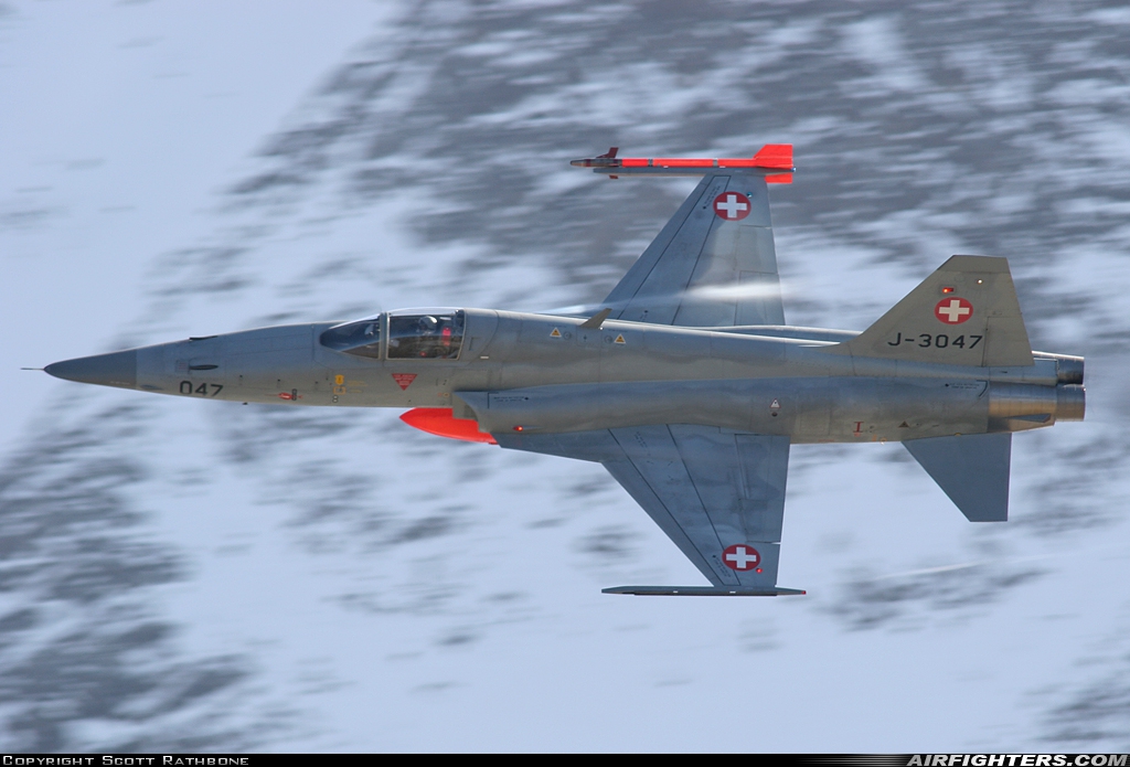 Switzerland - Air Force Northrop F-5E Tiger II J-3047 at Off-Airport - Axalp, Switzerland