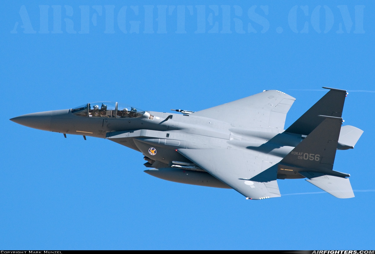 South Korea - Air Force Boeing F-15K Slam Eagle 08-056 at Las Vegas - Nellis AFB (LSV / KLSV), USA