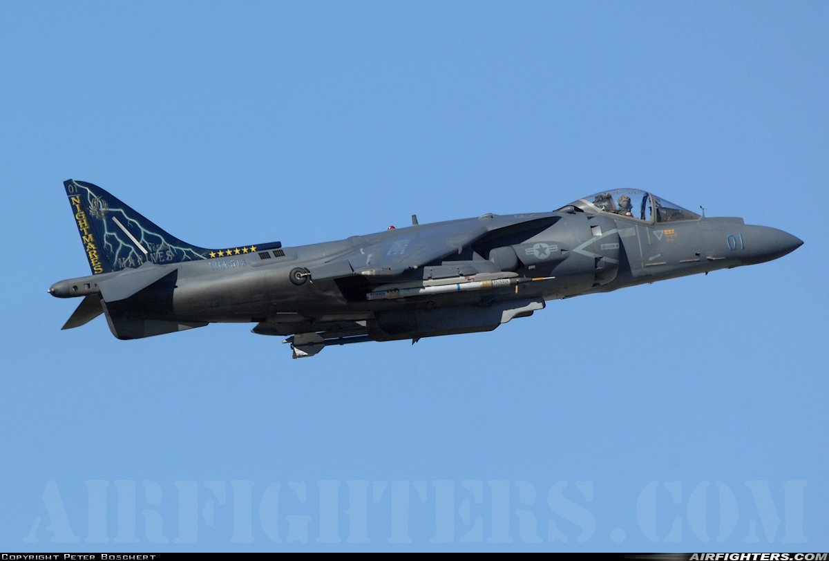 USA - Marines McDonnell Douglas AV-8B+ Harrier ll 165580 at Yuma - MCAS / Int. (NYL / KNYL), USA