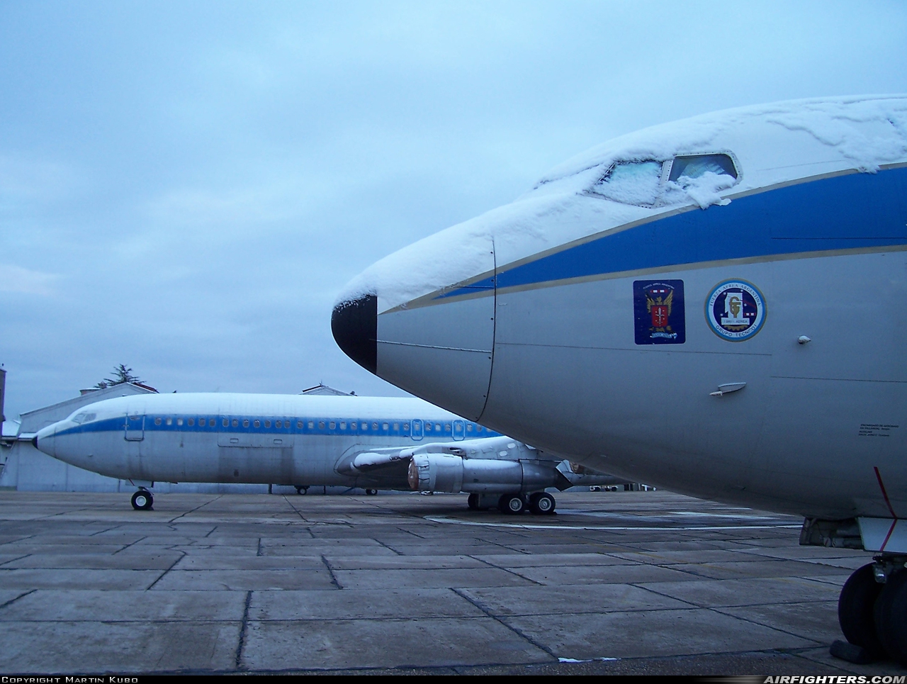 Argentina - Air Force Boeing 707-389C TC-91 at El Palomar (PAL / SADP), Argentina
