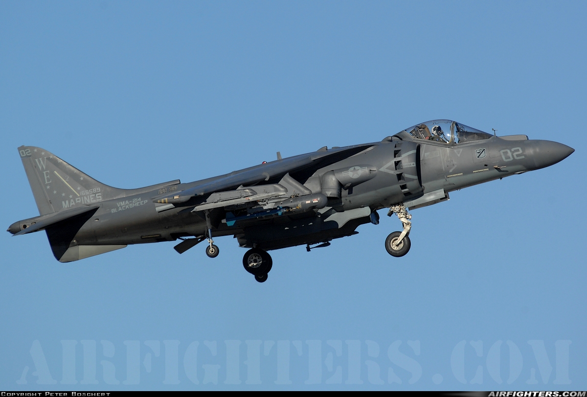 USA - Marines McDonnell Douglas AV-8B+ Harrier ll 165589 at Yuma - MCAS / Int. (NYL / KNYL), USA