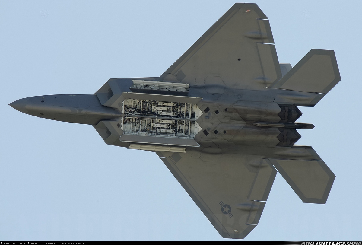 USA - Air Force Lockheed Martin F-22A Raptor 05-4094 at Columbus - Rickenbacker International (LCK / KLCK), USA