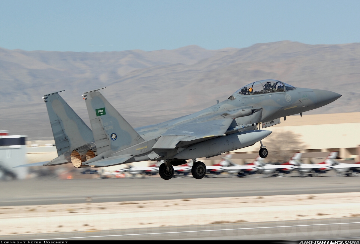 Saudi Arabia - Air Force McDonnell Douglas F-15S Strike Eagle 5506 at Las Vegas - Nellis AFB (LSV / KLSV), USA