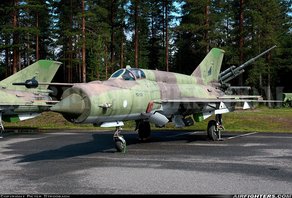 Finland - Air Force Mikoyan-Gurevich MiG-21bis MG-138 at Jyvaskyla (Tikkakoski - Luonetjarvi) (JYV / EFJY), Finland