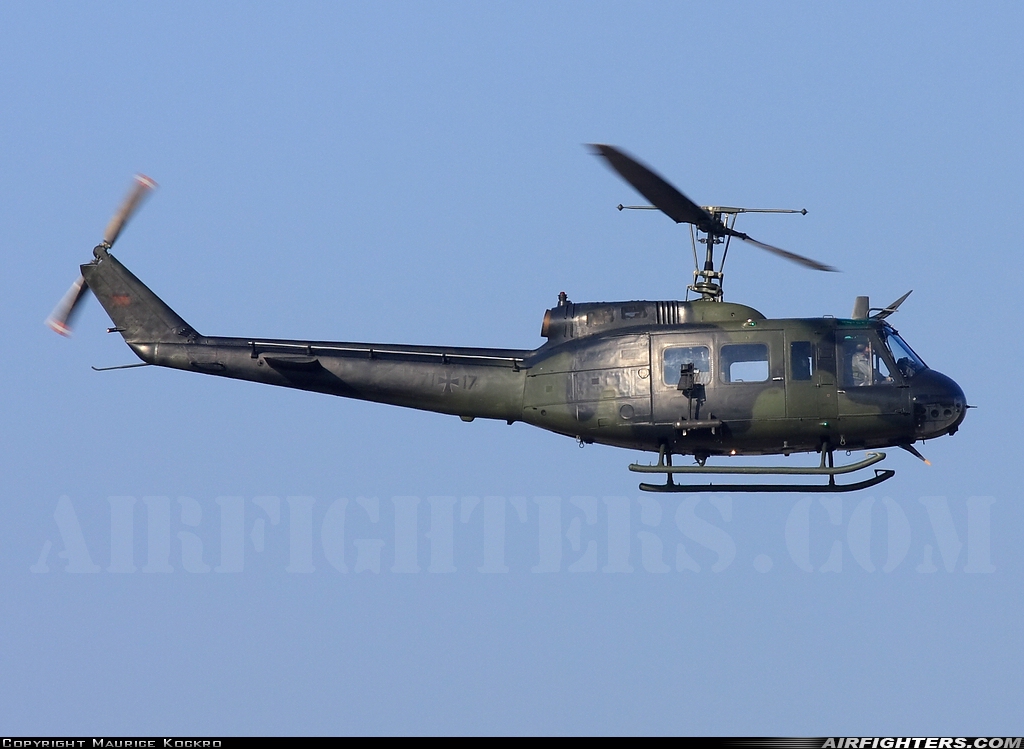 Germany - Air Force Bell UH-1D Iroquois (205) 71+17 at Holzdorf (ETSH), Germany