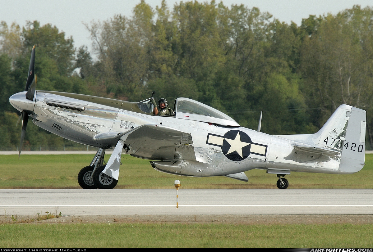 Private North American P-51D Mustang NL7722C at Columbus - Rickenbacker International (LCK / KLCK), USA