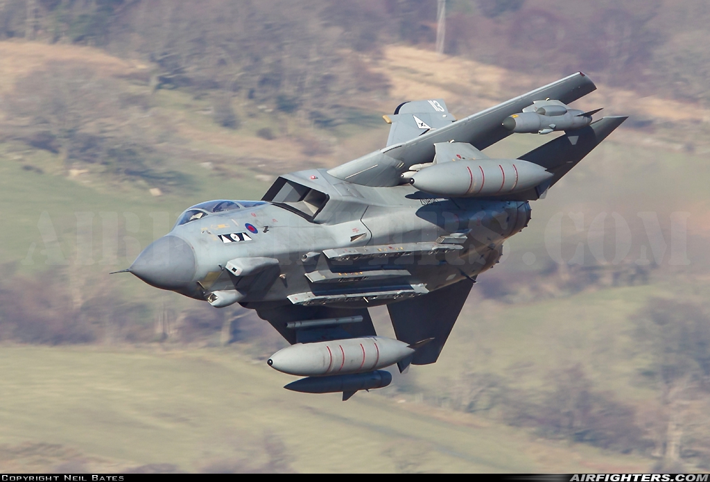 UK - Air Force Panavia Tornado GR4 ZD890 at Off-Airport - Machynlleth Loop Area, UK