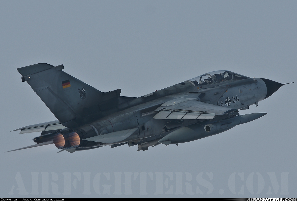 Germany - Air Force Panavia Tornado ECR 46+24 at Lechfeld (ETSL), Germany