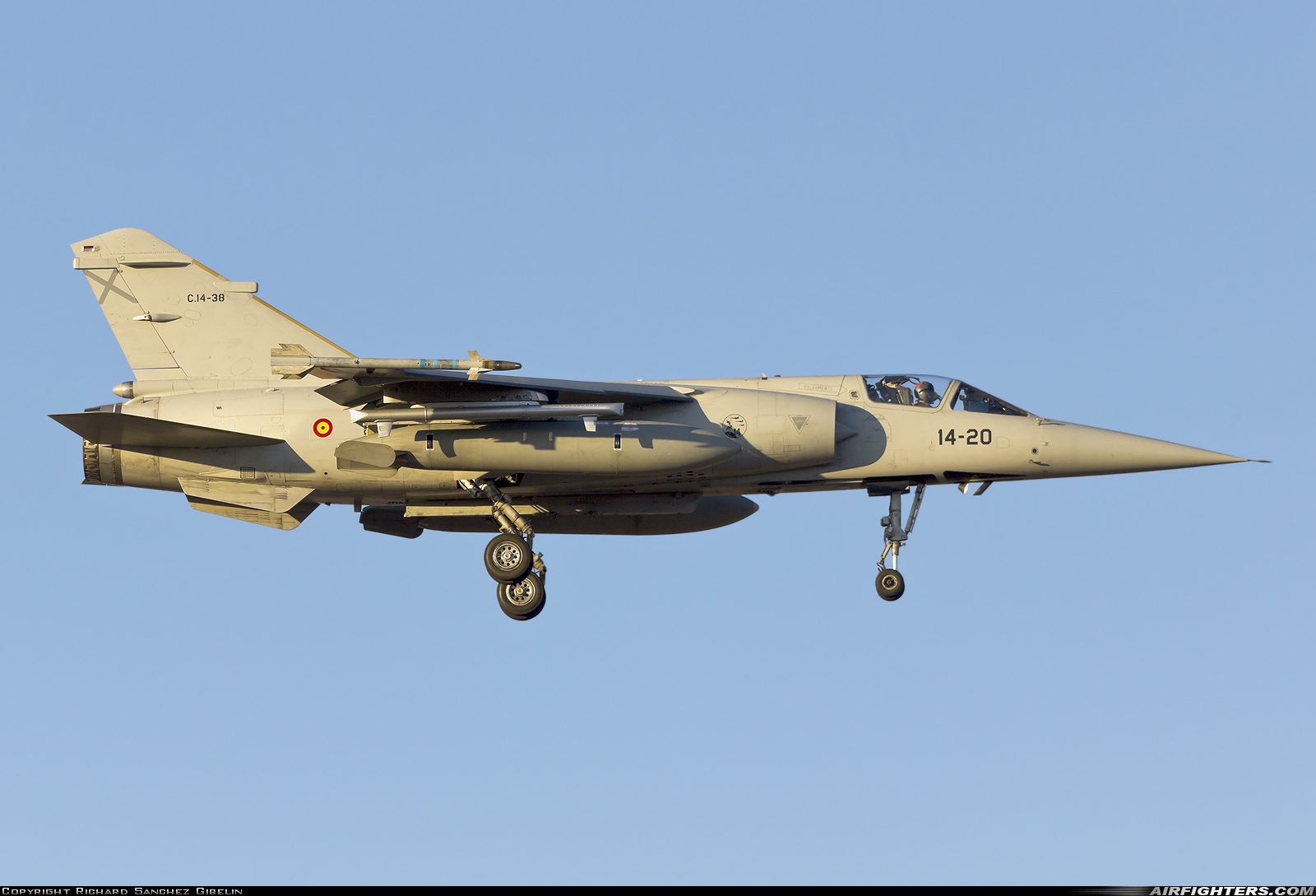 Spain - Air Force Dassault Mirage F1M C.14-38 at Albacete (- Los Llanos) (LEAB), Spain