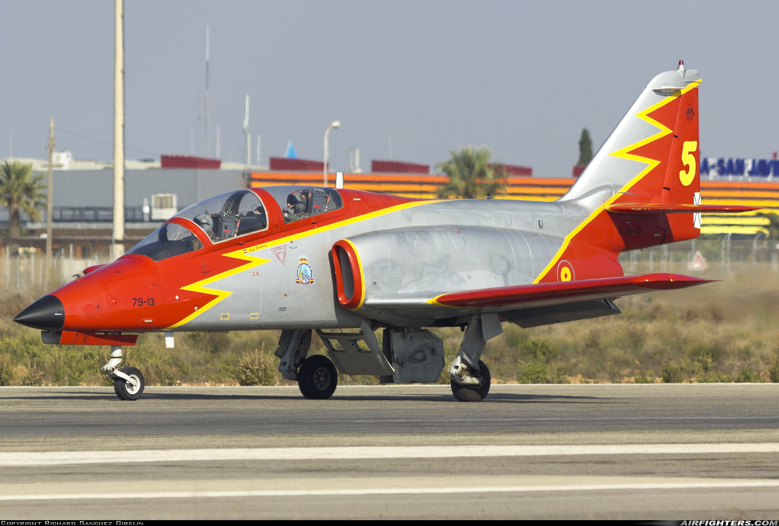 Spain - Air Force CASA C-101EB Aviojet E.25-13 at Murcia - San Javier (MJV / LELC), Spain