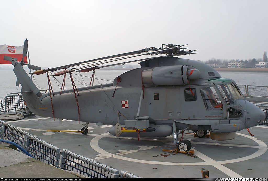 Poland - Navy Kaman SH-2G Super Seasprite (K-894) 3543 at Off-Airport - Antwerp, Belgium