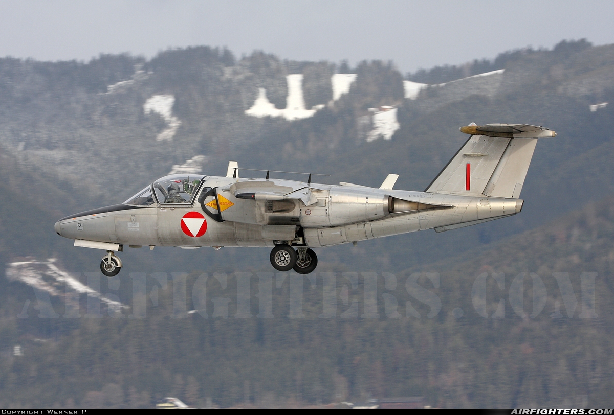 Austria - Air Force Saab 105Oe 1129 at Zeltweg (LOXZ), Austria