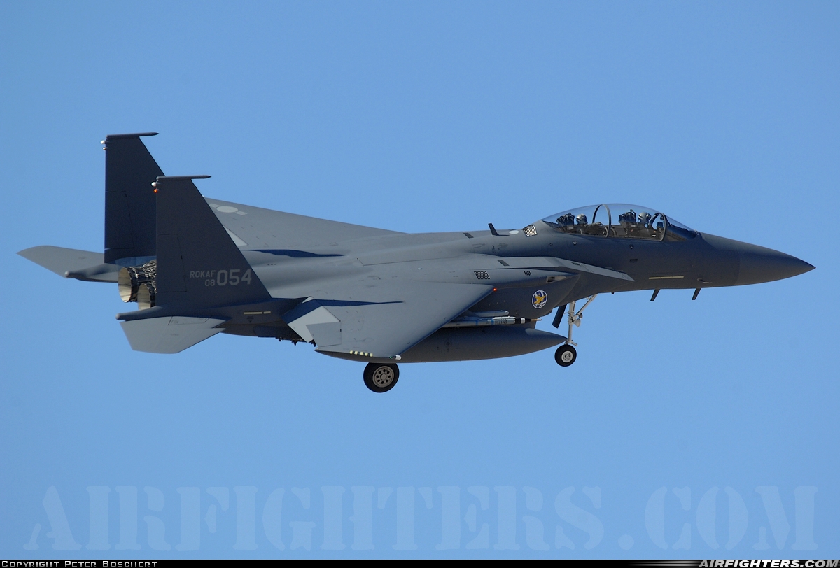 South Korea - Air Force Boeing F-15K Slam Eagle 08-054 at Las Vegas - Nellis AFB (LSV / KLSV), USA