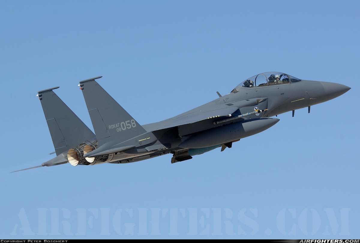 South Korea - Air Force Boeing F-15K Slam Eagle 08-058 at Las Vegas - Nellis AFB (LSV / KLSV), USA