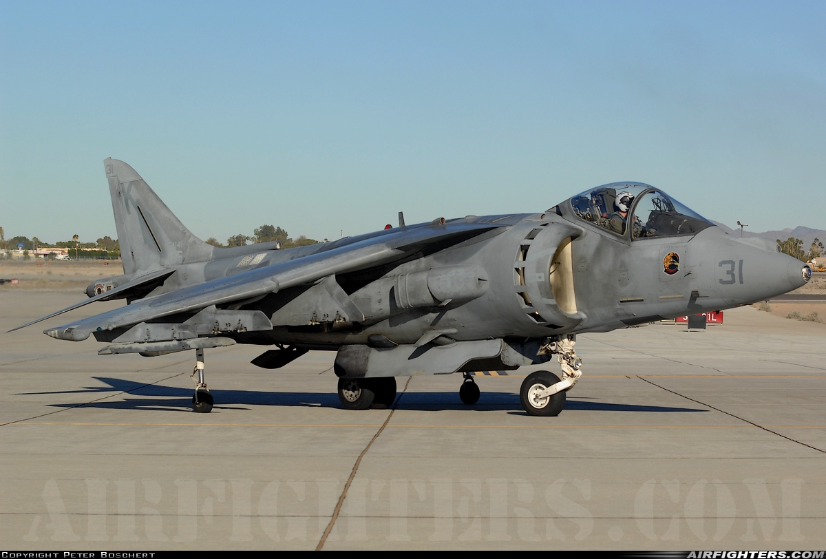 USA - Marines McDonnell Douglas AV-8B Harrier II 164141 at Yuma - MCAS / Int. (NYL / KNYL), USA