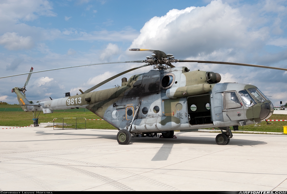 Czech Republic - Air Force Mil Mi-171ShM 9813 at Niederstetten (ETHN), Germany