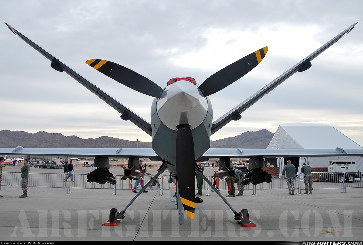 USA - Air Force General Atomics MQ-9A Reaper 07-4032 at Las Vegas - Nellis AFB (LSV / KLSV), USA