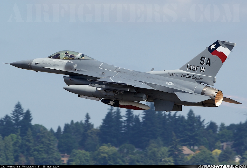 USA - Air Force General Dynamics F-16C Fighting Falcon 87-0255 at Portland - Int. (PDX / KPDX), USA