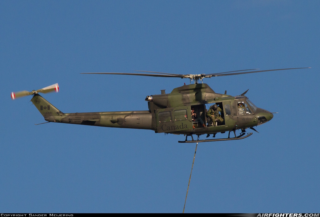 Canada - Air Force Bell CH-146 Griffon (412CF) 146441 at Off-Airport - Calgary, Canada