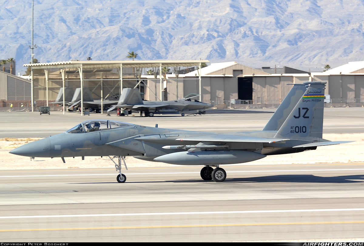 USA - Air Force McDonnell Douglas F-15C Eagle 82-0010 at Las Vegas - Nellis AFB (LSV / KLSV), USA