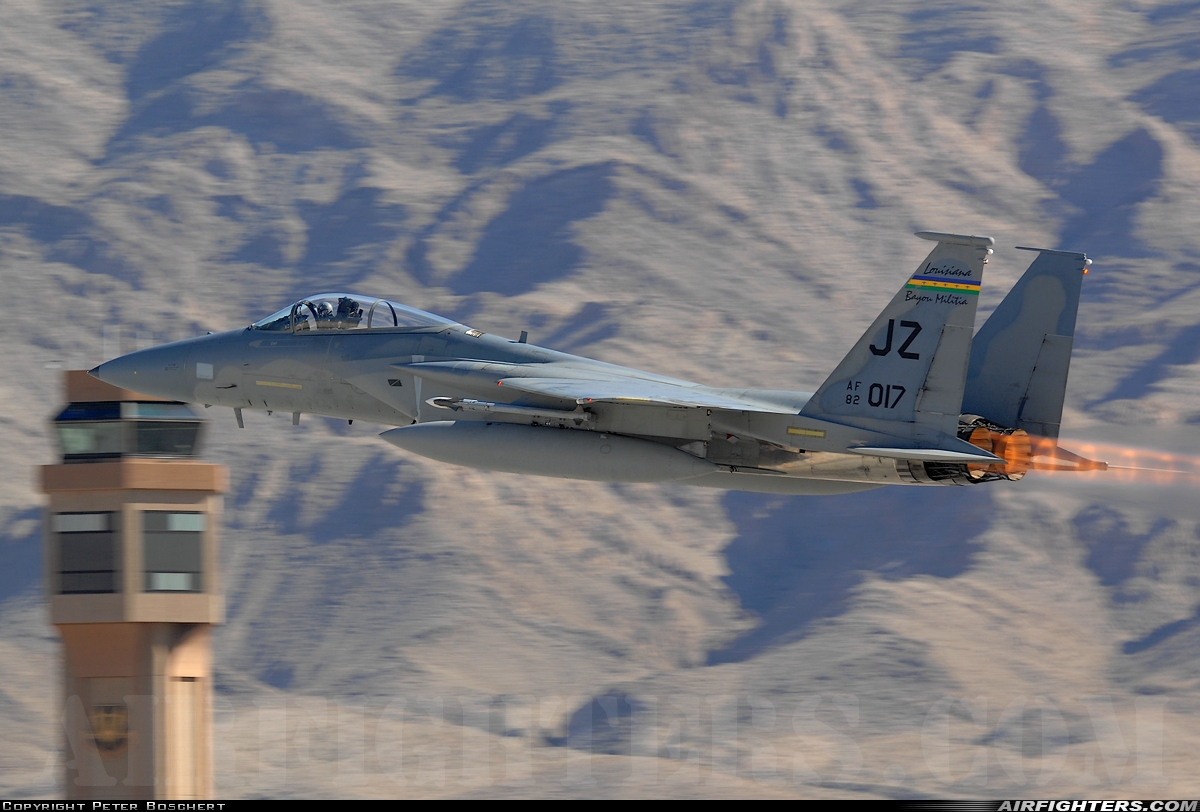 USA - Air Force McDonnell Douglas F-15C Eagle 82-0017 at Las Vegas - Nellis AFB (LSV / KLSV), USA