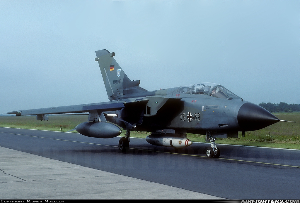 Germany - Navy Panavia Tornado IDS 45+69 at Eggebek (ETME), Germany