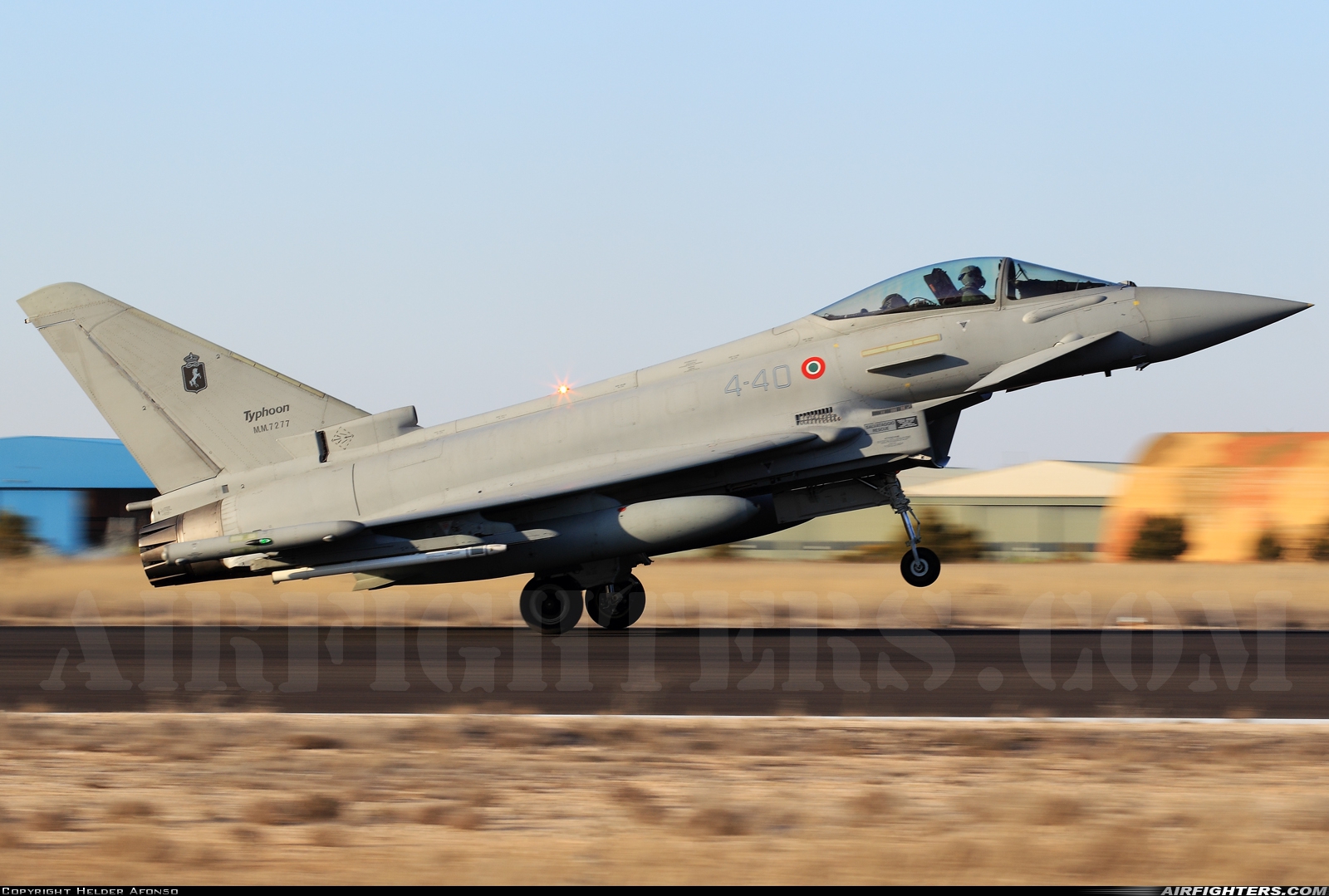 Italy - Air Force Eurofighter F-2000A Typhoon (EF-2000S) MM7277 at Albacete (- Los Llanos) (LEAB), Spain