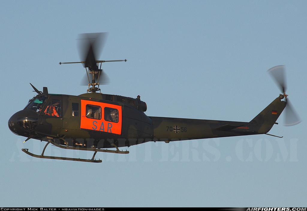 Germany - Air Force Bell UH-1D Iroquois (205) 70+56 at Norvenich (ETNN), Germany